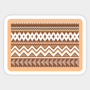 Tribal patterns are beautiful Sticker